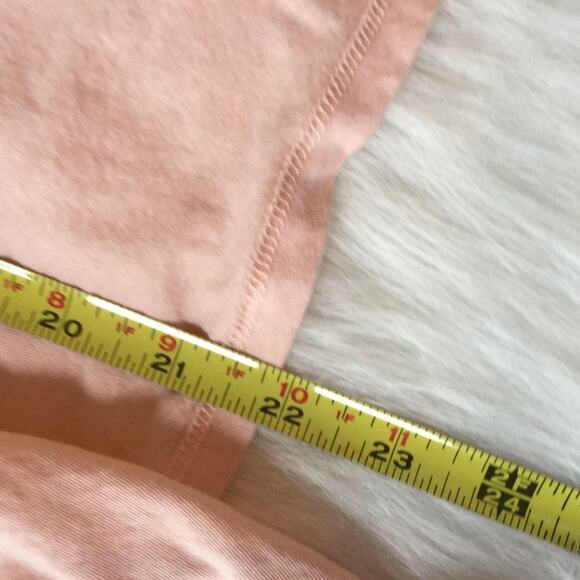 NEW YORK & CO Peach Lightweight Open Front Cotton Cardigan XS - Picture 7 of 7